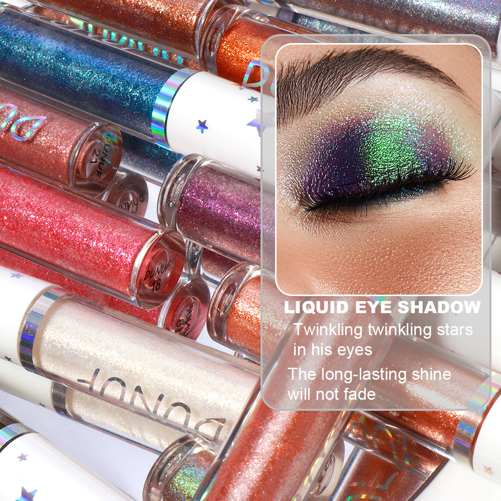 DUNUF 24-color liquid water-based eyeshadow with pearlescent long-lasting water resistance. Check it out! Disclaimer for links undefined