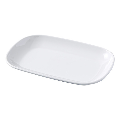 Melamine rice roll plate special wholesale hot pot restaurant breakfast shop plastic rectangular barbecue dish snack plate