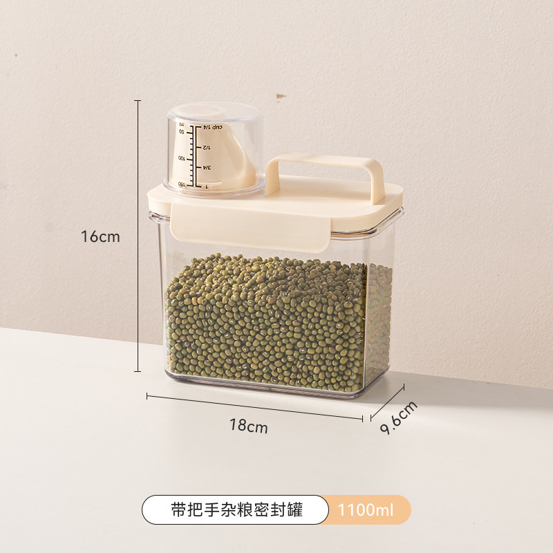 Tarro de cereales con asa 1100ml