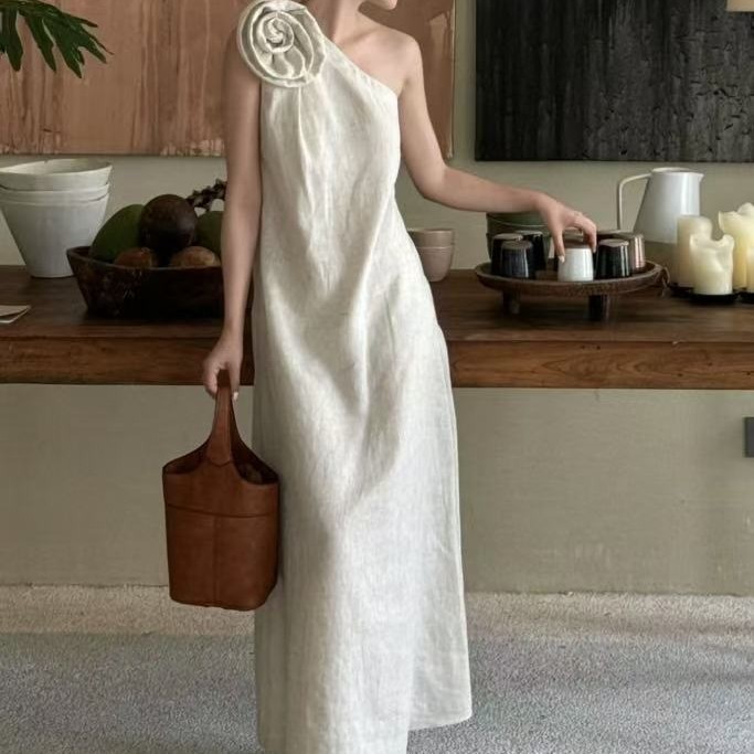 New Top Grain Cowhide Basket Bag Luxury Quiet Luxury Style Handbag Crossbody Bag Vintage Bucket Bag - Thumbnail 2