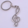 Factory direct sales creative exquisite music symbol keychain Pendant gift Personal music symbol keychain