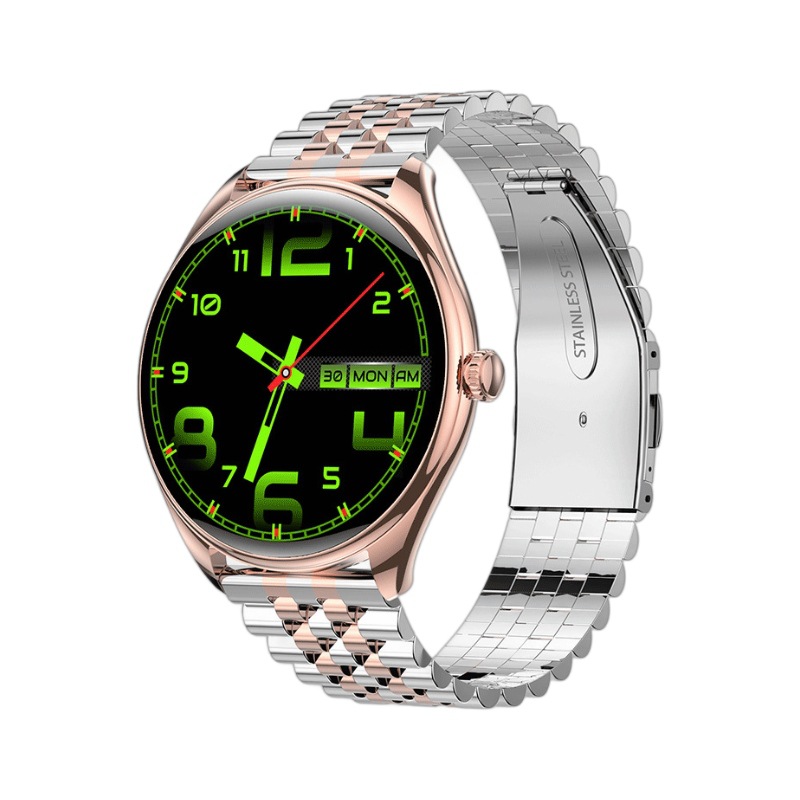 MT55 reloj inteligente 1.43oled pantalla redonda salud presión arterial monitoreo de la frecuencia cardíaca deportes multifunción alto valor facial