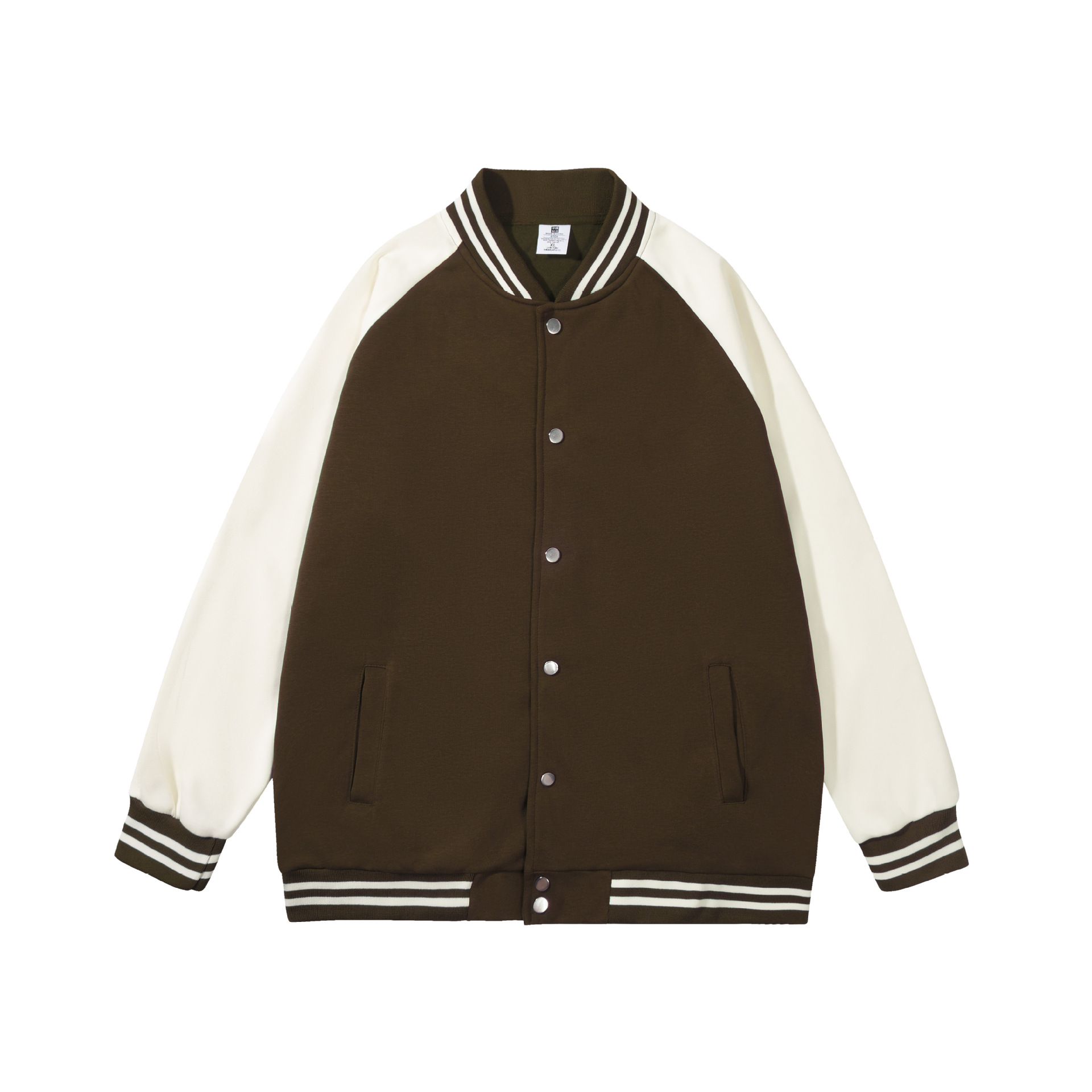 2024 otoño y invierno nuevo color de la chaqueta de vuelo de algodón 320G chaqueta de béisbol masculino y femenino logotipo de impresión