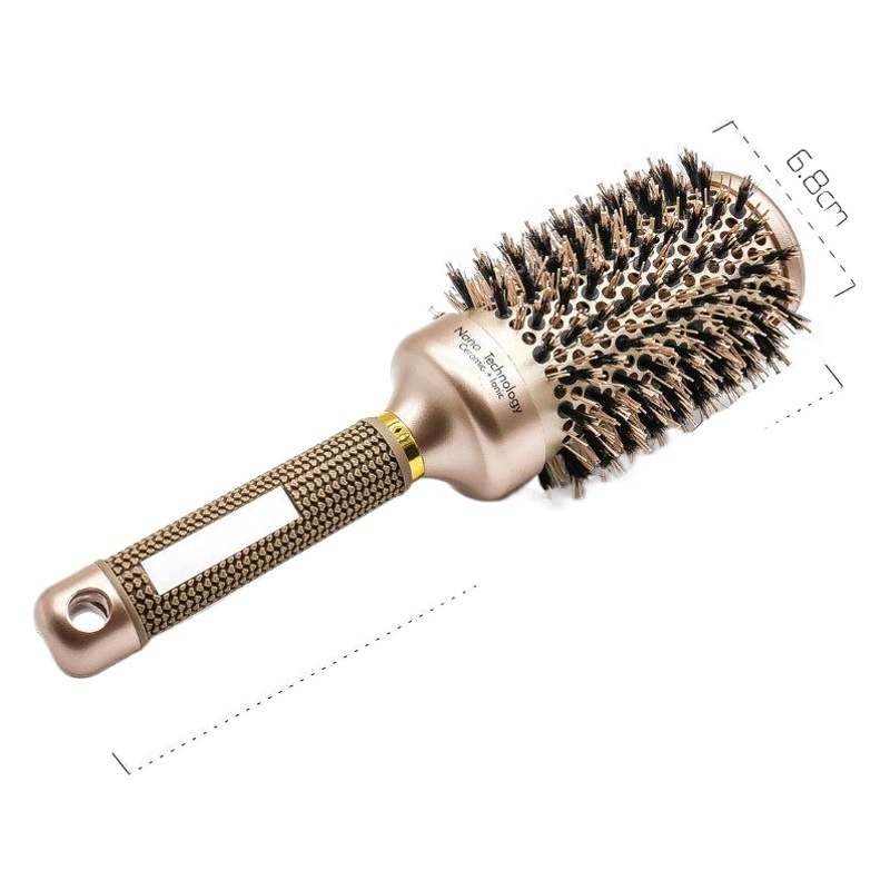 Cerda caliente venta rodillo peine redondo peine rodillo de cerámica peine cuatro series rodillo peine gran carga tubo de aluminio rodillo peine aire peine