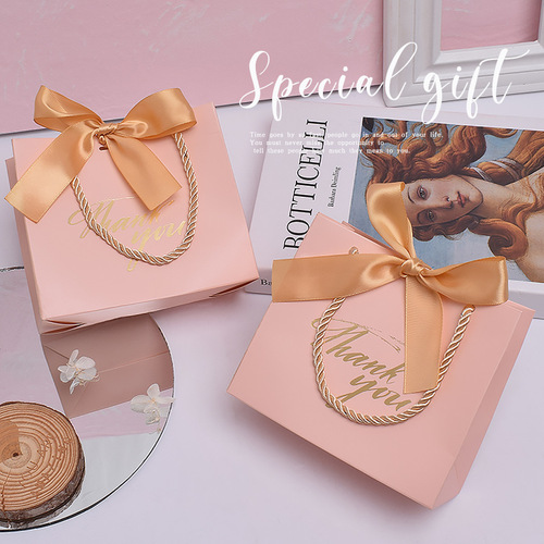 Creative European style ins wedding supplies handbag wedding candy box new Chinese style forest high-end portable wedding candy bag