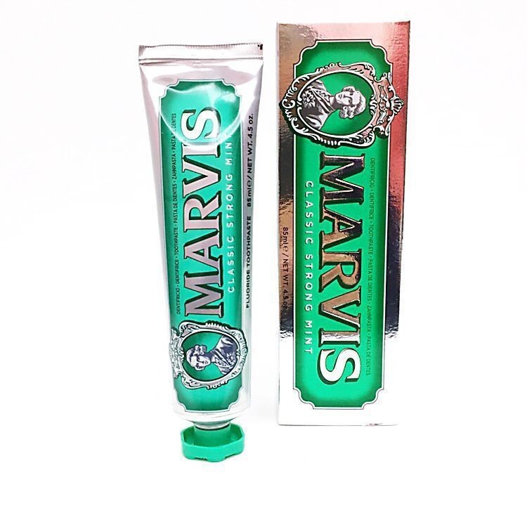 イタリア輸入 Mars 大人用ミント風味歯磨き粉 85ml フレッシュブレス シルバー歯磨き粉 ギフトボックス|undefined
