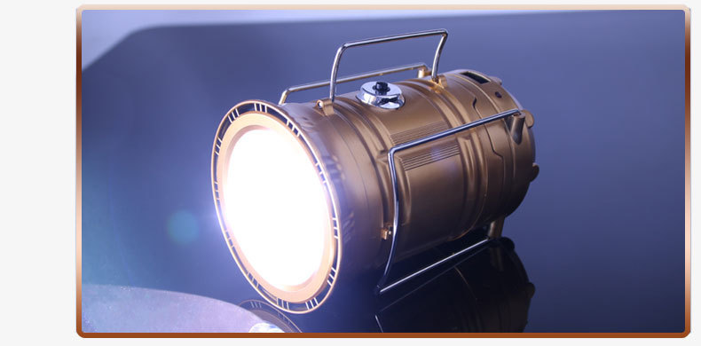 Solar-Powered Outdoor Emergency Lantern 5 Camping Lights 800Led Camping Lantern Deer Fluorescent Solar Charging