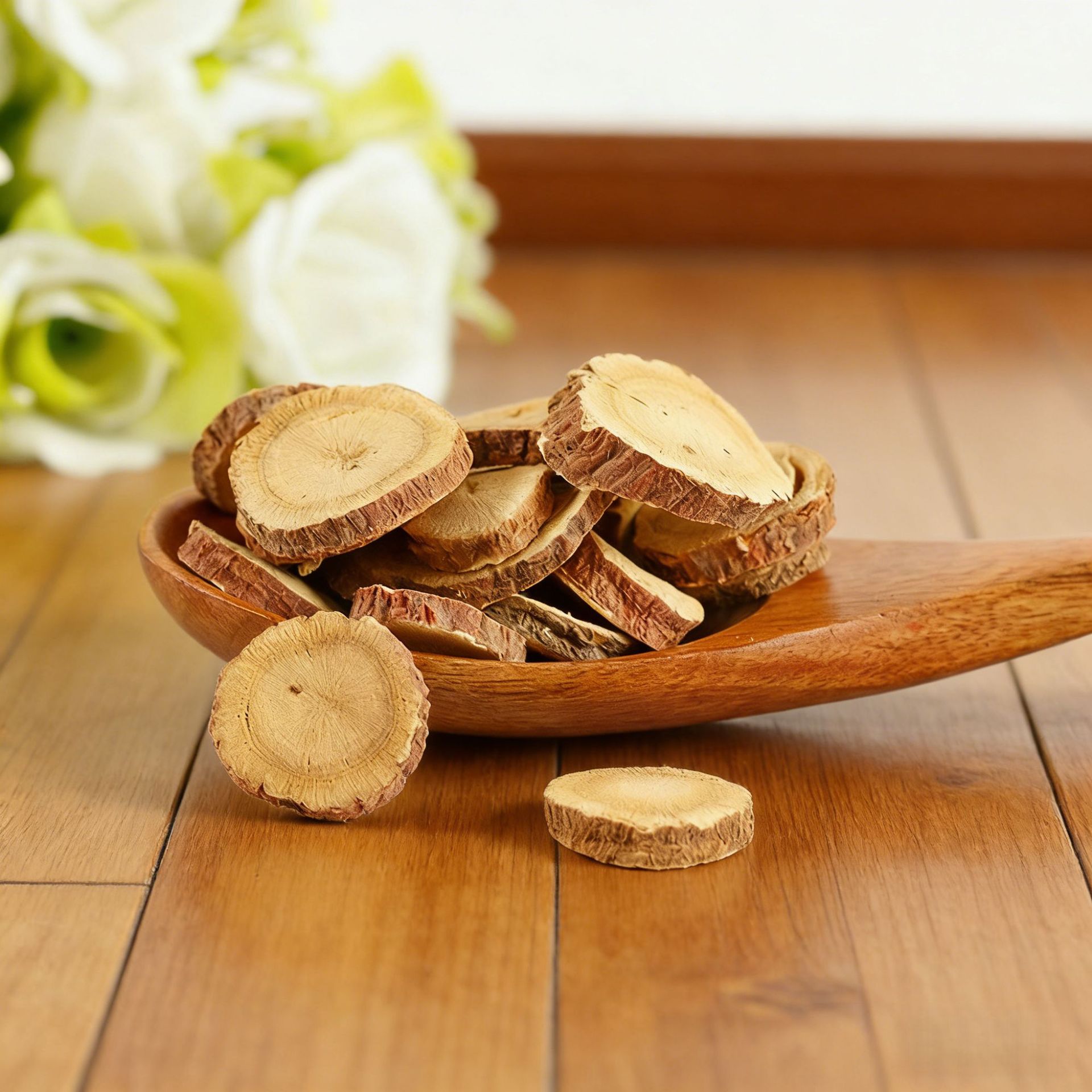 Licorice Root Slices Gan Cao 甘草 500g Red Skin Dried Rounds for Herbal Tea and Decoction preparation