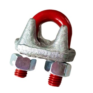 Source manufacturer: G450 American die forging chuck hot dip galvanized Drop forced Wire rope clip
