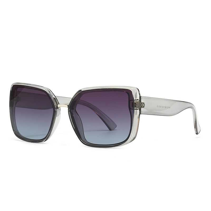 2023 new square large frame sunglasses modern retro progressive color cross border sunglasses 9110_voghion.com