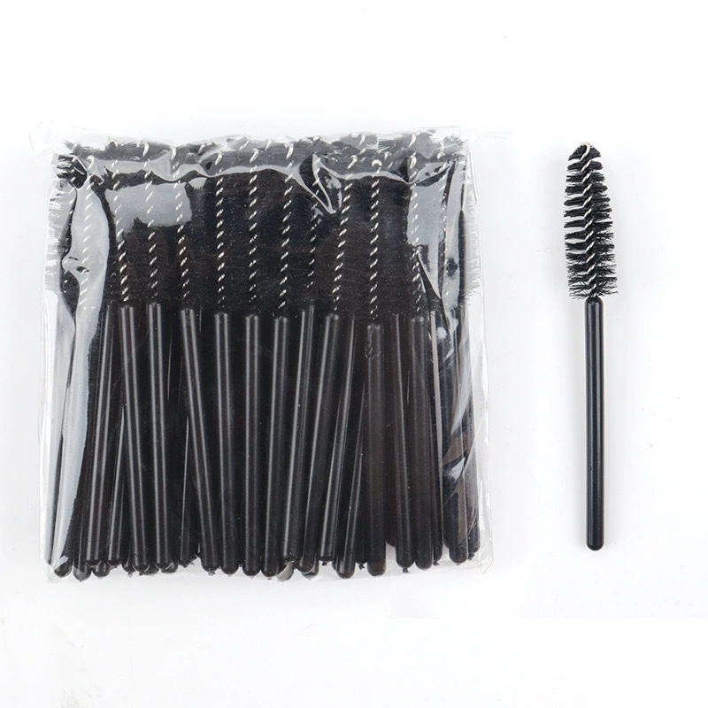 Disposable handheld short small brush for eyelashes