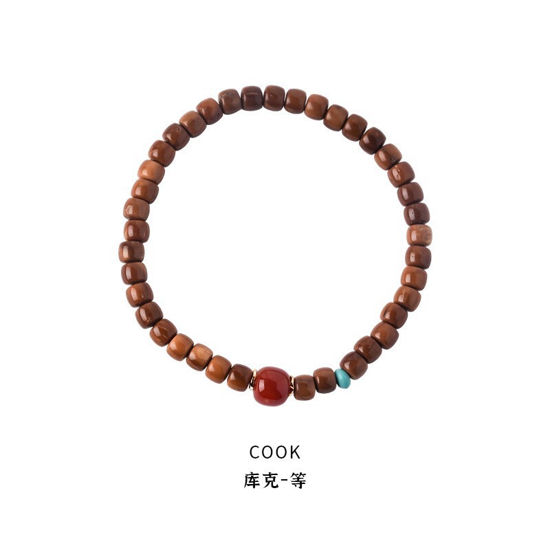 晗珞~猫眼石淡水珍珠玉髓手链新中式复古文玩手串休闲百搭手饰女|undefined