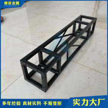 厂家批发铝合金黑色喷涂桁架批发演出户外升降灯光架舞台搭建