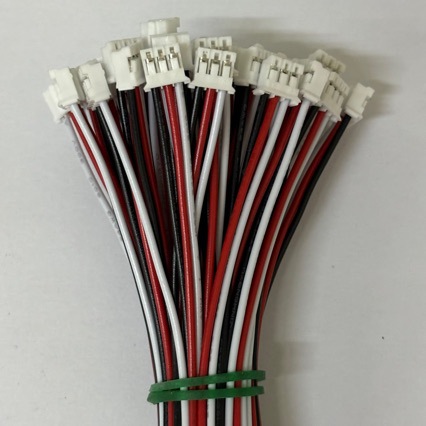直销端子线100 26# 3P黑白红彩排线 PH2.0端子线 硅胶线 电子线束