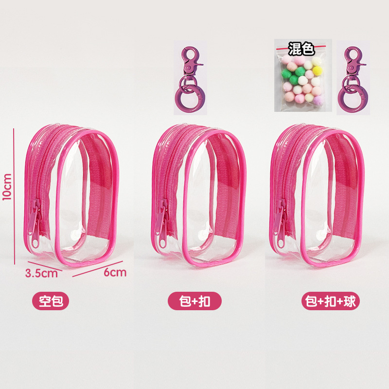 Double zipper cabin bag - barbie pink (zippered)