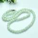 Factory wholesale quartz jade jade necklace jade beads jade light green sun green men's and women's jewelry