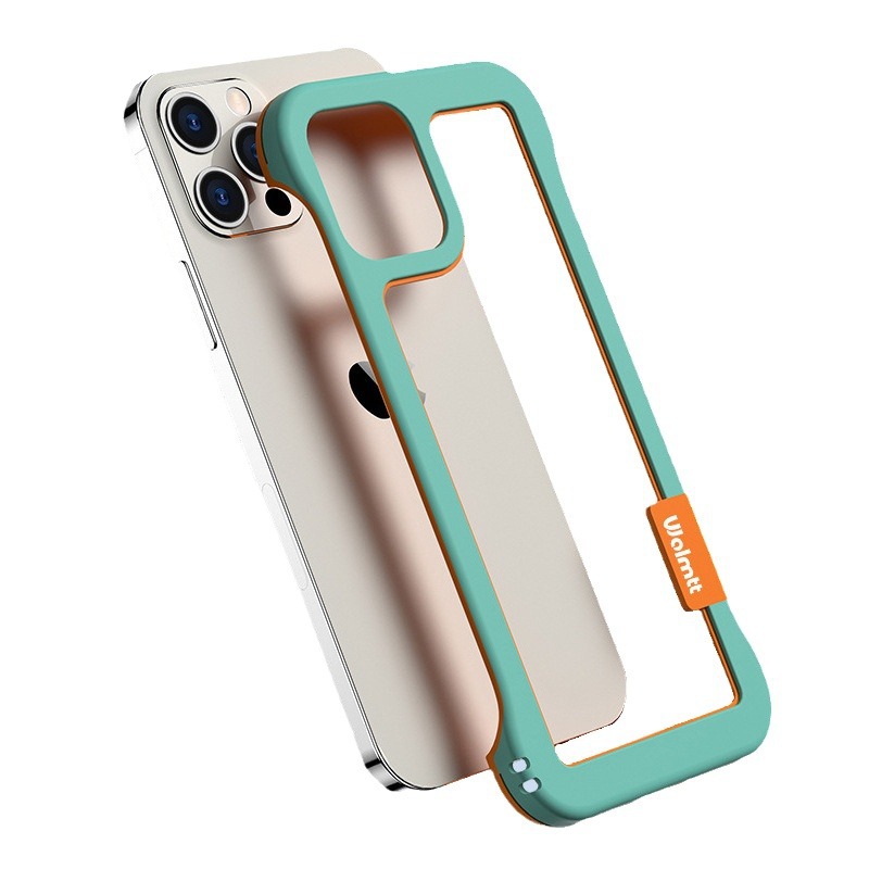 Bicolor sin borde disipación de calor hueco para iPhone15 Apple 13 silicona borde suave XR al por mayor cubierta de teléfono 16