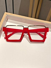 Q 38403 Trendy Square Frame Glasses �����۾� �羳ŷ��