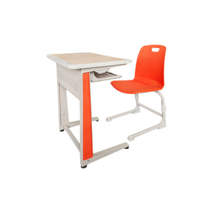 Fashionable College Desks and Chairs, School Tutoring Class Training Class Desks and Chairs, Student Desks and Chairs Manufacturer Wholesale