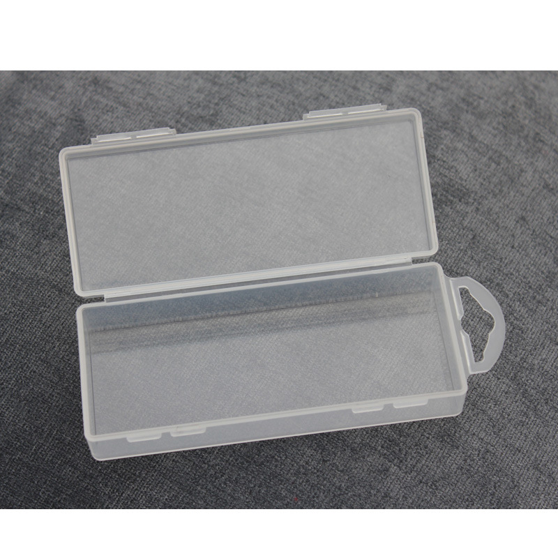 PP盒 10*4*2.3cm透明样品盒 精密配件盒 小配件盒 刀片盒