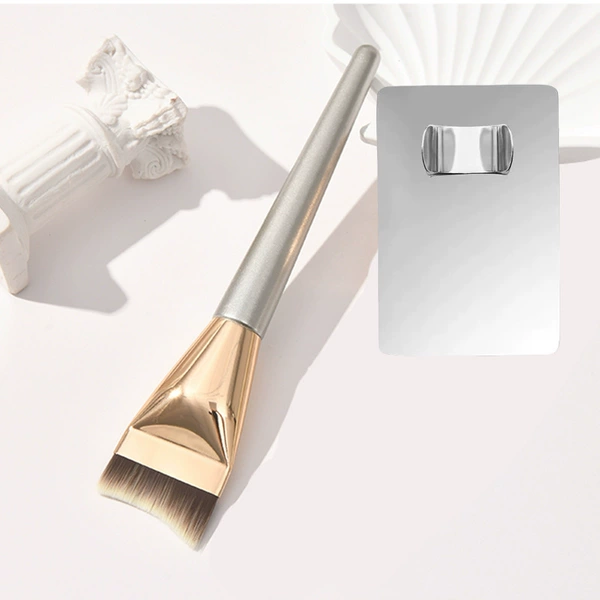 Fishtail Powder Puff Brush + Ring Board