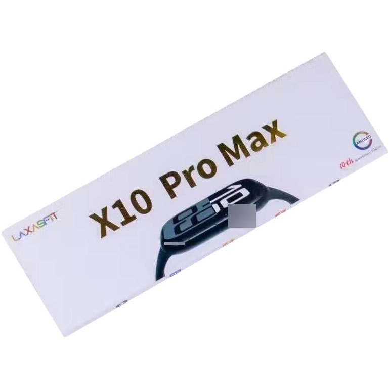 Explosión transfronteriza X10 pro Max reloj inteligente Bluetooth llamada frecuencia cardíaca oxígeno en sangre Watch 10 último diseño