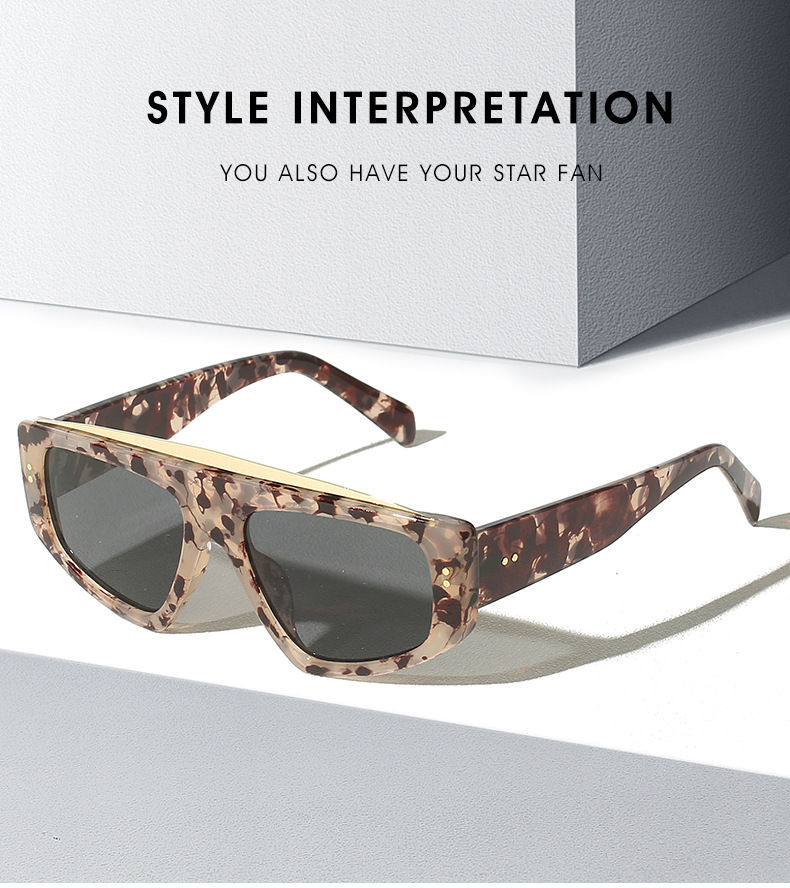 Triangle Frame Sunglasses For Men And Women Versatile Style_voghion.com