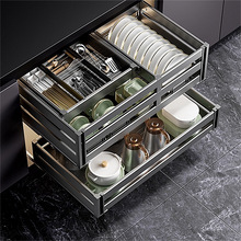 �N���������@�p�ӳ��ʽ���������{ Kitchen Pull Out Rack