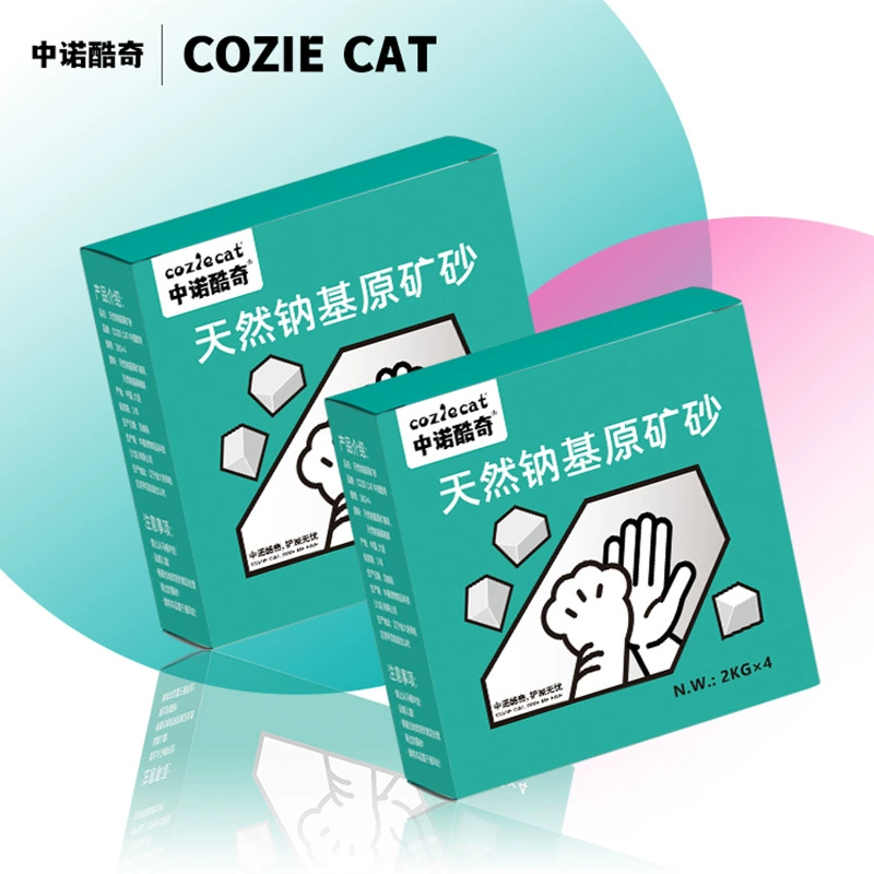 Натуральный бентонит на основе натрия от Coziecat, дробленый, не содержащий пыли рудный песок, в Coziecat