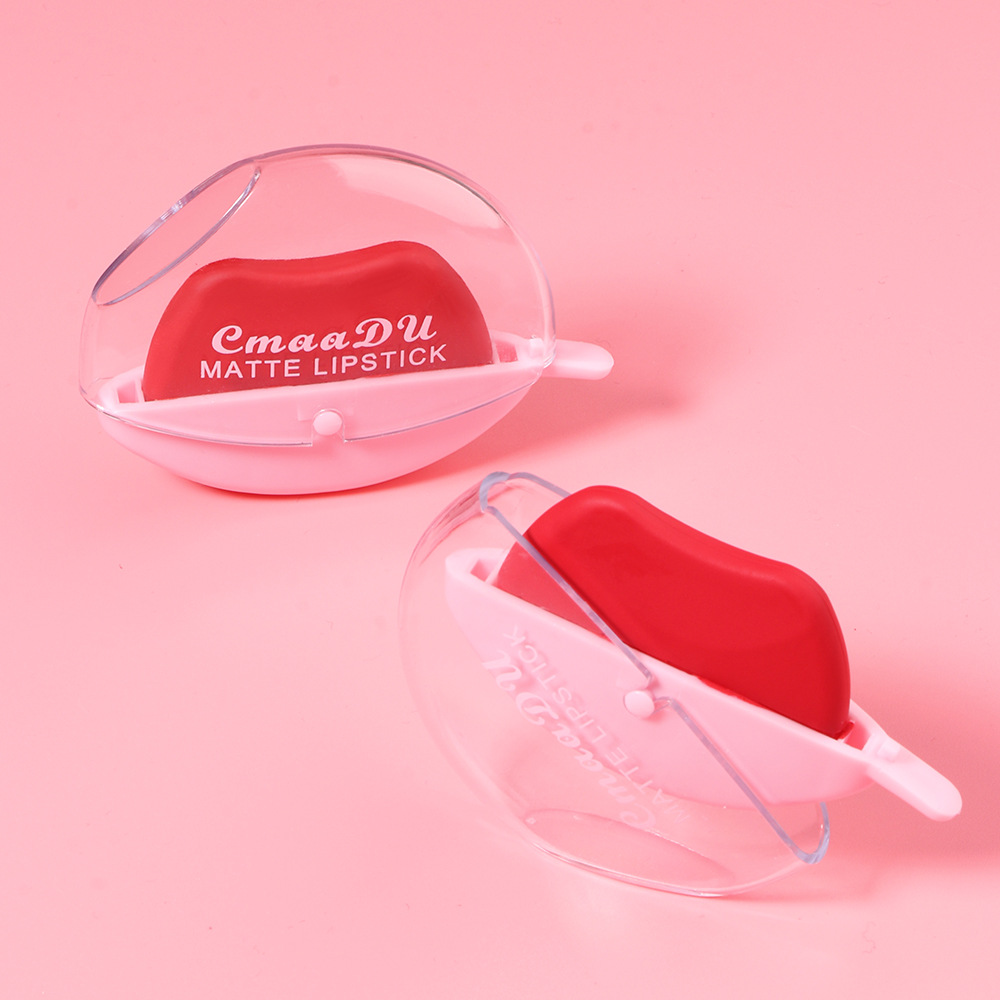 Check it out! Link Disclaimer - Exclusive for foreign trade :CmaaDu 15-color Lazy Person's Lipstick matte undefined