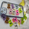 Resin with accessories, bow tie, phone case, hairgrip, accessory, with little bears
