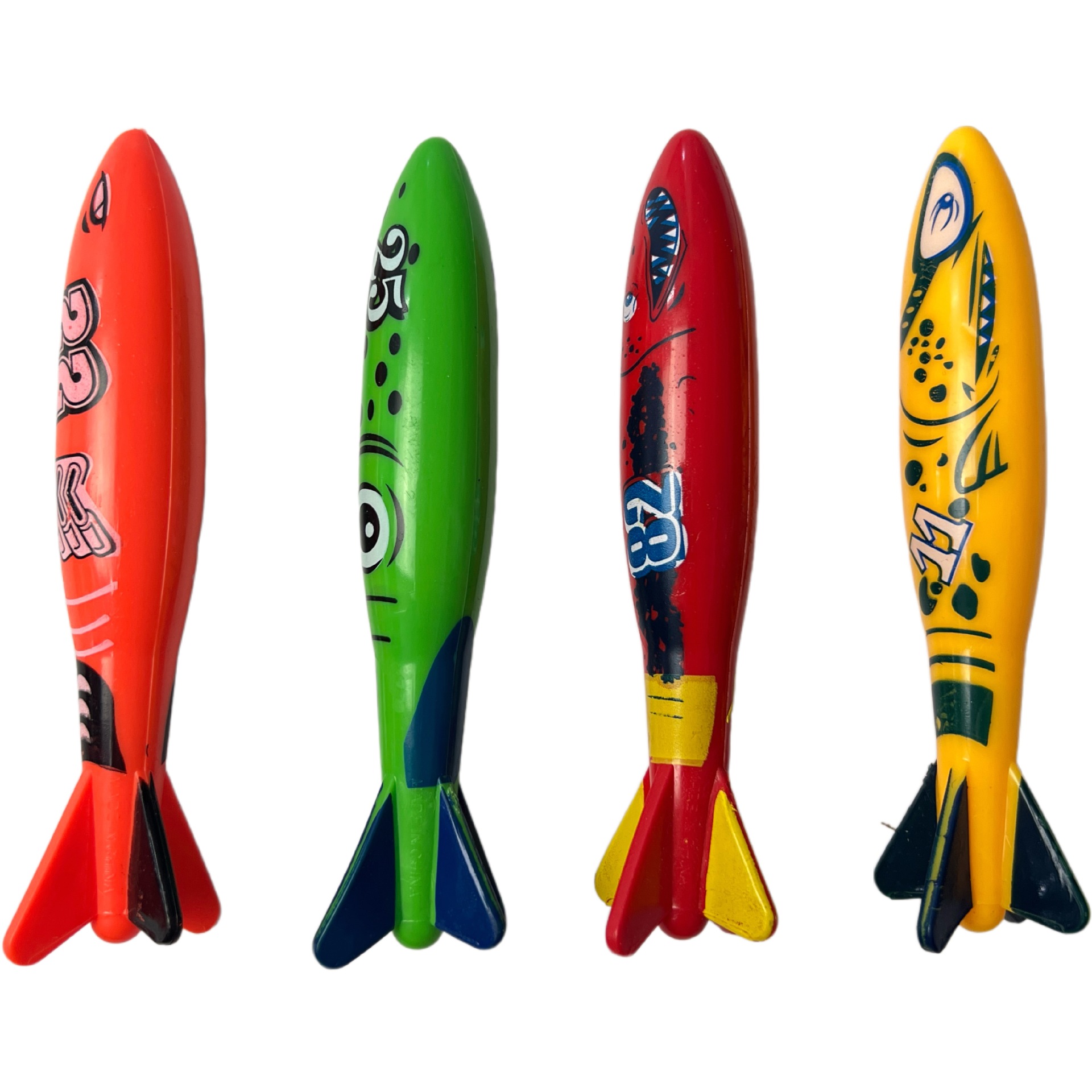 Cross Border Amazon Diving Toy Underwater Throwing Torpedo Shark Swimming Pool Training Snorkeling Props