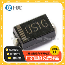 ����ֱ����ƬSMD��ָ�������US1G UF4004 SMA DO-214AC 1A/400V