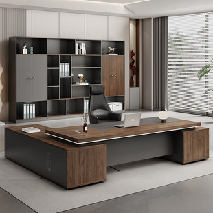 Boss Table President Chairman's Desk Senior Sense Executive Desk Manager Office Table Office Table and Chair Combination