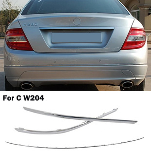 2048852921 2048853021 Fit Mercedes-Benz C- Class Front Bumper Trim Strip Front Bumper Plated Trim Strip W204