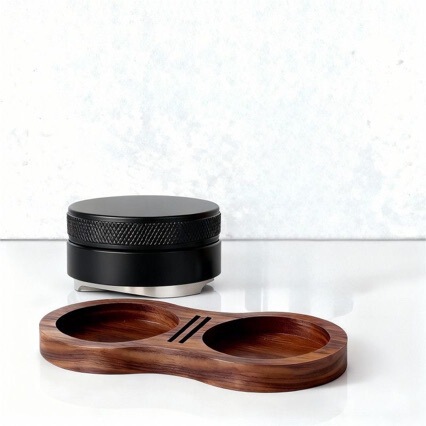 Coffee Press Mat, Powder Distributor, Water Distribution Net, Storage Pad, Tamper Tray, Walnut Wood Tamper, Stand Set, Tools Coffee Press Mat, Powder Distributor, Water Distribution Net, Storage Pad, Tamper Tray, Walnut Wood Tamper, Stand Set, Tools