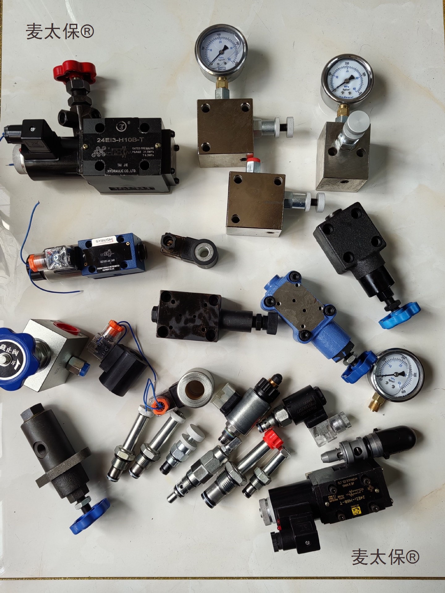 剪板机折弯机卷板机 调压阀 换向阀 溢流阀 节流阀成套阀组麦太保