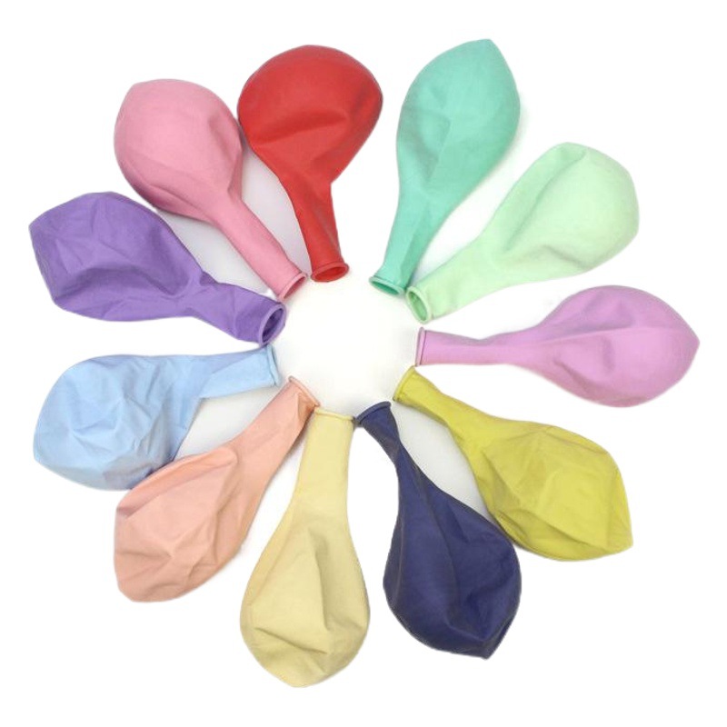 18 pulgadas macaron globo redondo engrosada boda decoración escena Diseño conjunto personalizado impreso logotipo