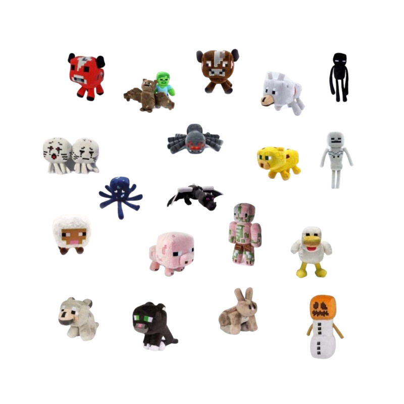 My World JJ Strange Coolie Fear Plush Toy Doll Small Powder Pig Small Spider Small Shadow Man Bee Doll