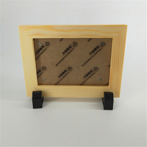 Creative accent wall photo frame stand glass craft display stand, sand art base tile medal certificate holder