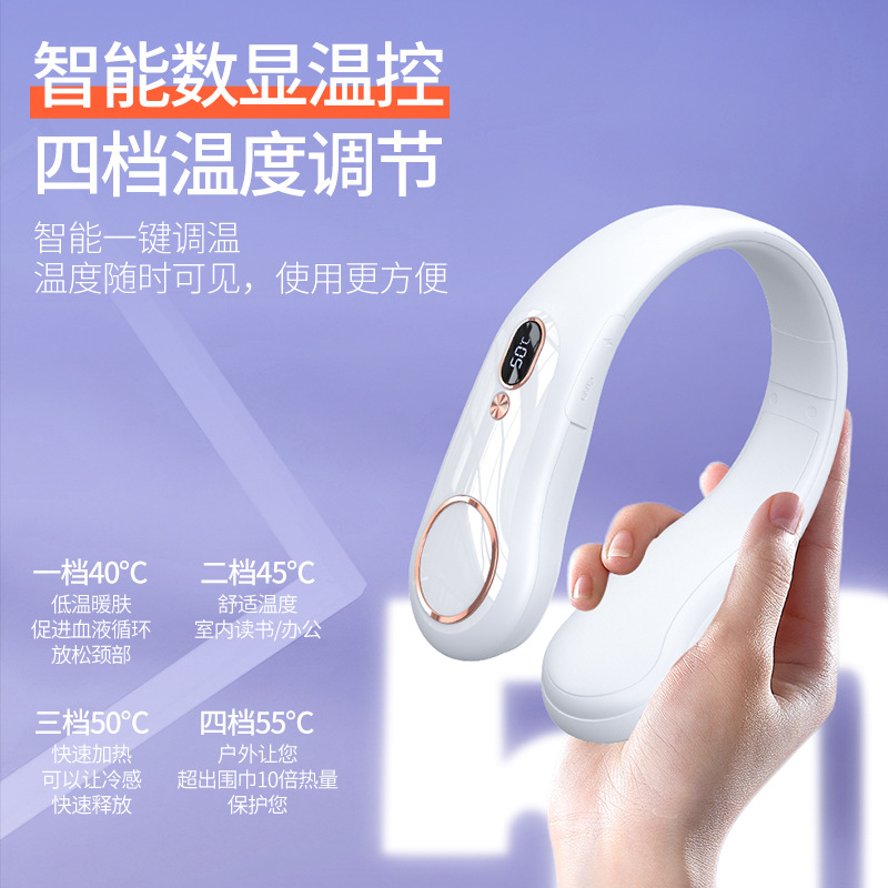뜨거운 판매 교수형 목 손 따뜻하게 목 따뜻한 휴대용 휴대용 전원 은행 게으른 USB 손 따뜻하게 전원 은행 2-IN-1
