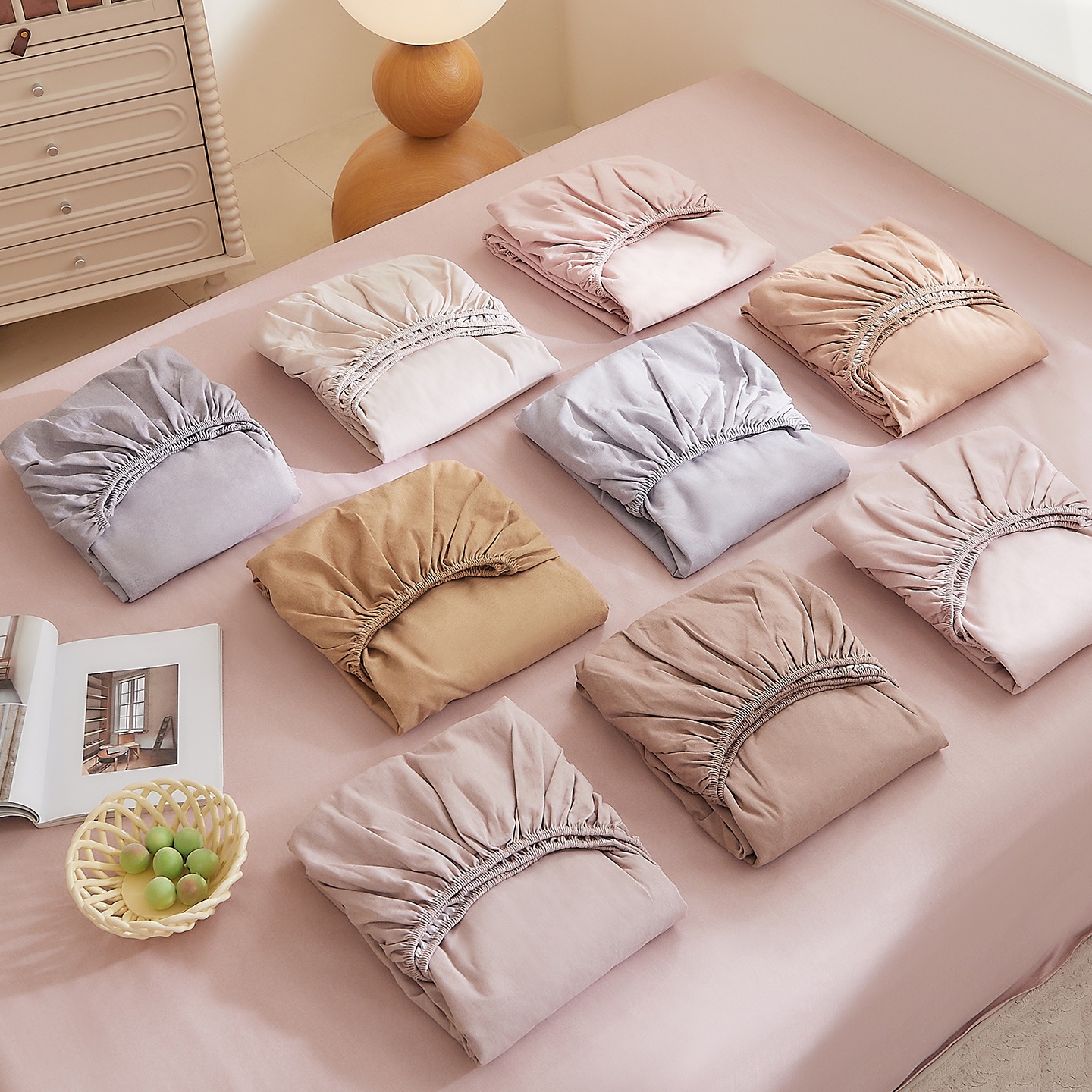 全棉磨毛印花单床笠三件套纯棉床笠单双人学生单床套床罩四季通用