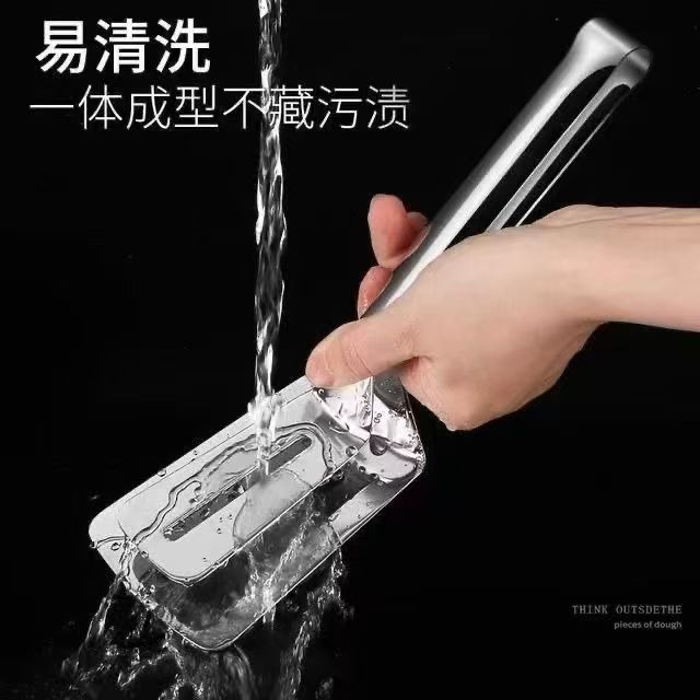 Stainless Steel Frying Spatula Clip 2-in-1 Fish Frying Spatula Clip Steak Clip Barbecue Clip Kitchen Frying Clip Anti-Scalding Clip Wholesale