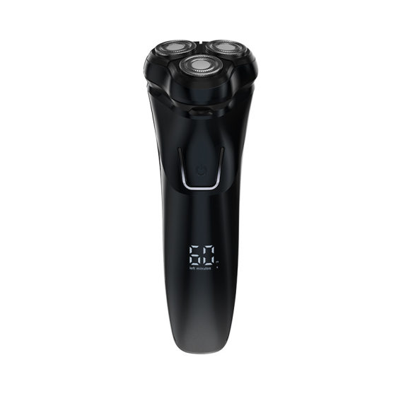 Cross-border body washing electric shaver manufacturers wholesale three-head digital display shaving knife universal neutral 8993
