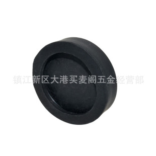 Five-star handle screw knob screw with press Bolt with rubber protective sleeve wear-resistant gasket M8 * 60