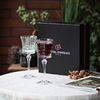 Import diamond crystal, retro wineglass, cup, gift box