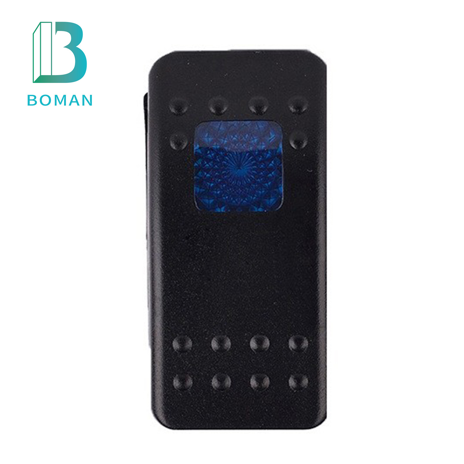 automobile refit Ship switch 12v24v Tripod 3P Waterproof design led RV Yacht currency