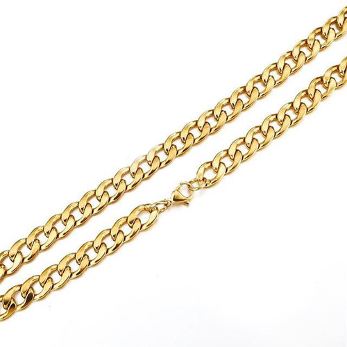 Minimalist NK Titanium Steel Men's Necklace, Link Chain Stainless Steel Korean Style Accessory, Rugged and Dominant Chain Wholesale