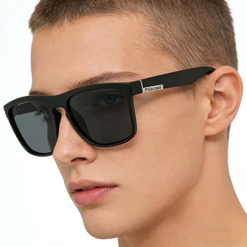 New Style Cycling Glasses, Colorful Outdoor Sports Sunglasses, Cross-Border Hot-Selling Trendy Anti-Uv Men's Driving Sunglasses