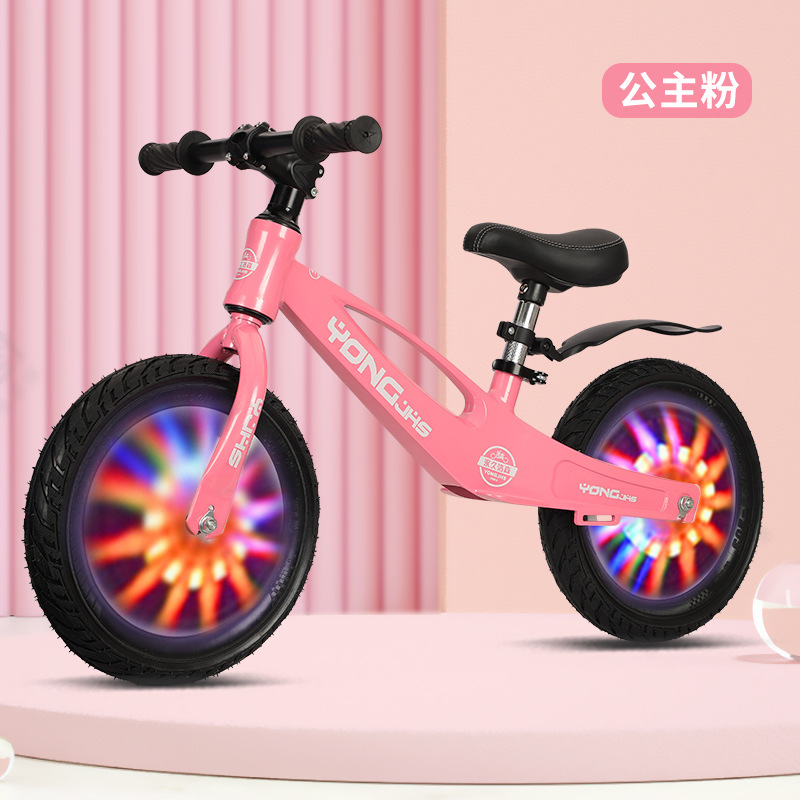 Bicicleta de equilibrio para niños de aleación de magnesio, bicicleta de equilibrio de 12 pulgadas, bicicleta de equilibrio de 14 pulgadas sin pedales, bicicleta de juguete, bicicleta de equilibrio para bebés